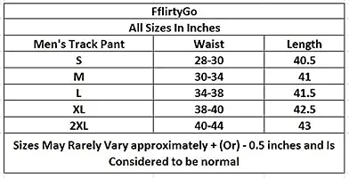 Fflirtygo Combo of Men's Cotton Track Pants, Joggers for Men, Menrsquo;s Leisure Wear, Night Wear Pajama, Multi Color with Latest Trend and Pocketsnbsp;for Sports Gym Athletic Training Workout-thumb2