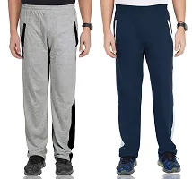 Fflirtygo Combo of Men's Cotton Track Pants, Joggers for Men, Menrsquo;s Leisure Wear, Night Wear Pajama, Multi Color with Latest Trend and Pocketsnbsp;for Sports Gym Athletic Training Workout-thumb3