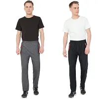 Fflirtygo Men's Tapered Fit Trackpants (Pack of 2)-thumb1