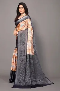 Sensational! Raksha Bandan Special Fancy Chiffon Brasso Saree With Beautiful Unstitched Blouse-thumb2