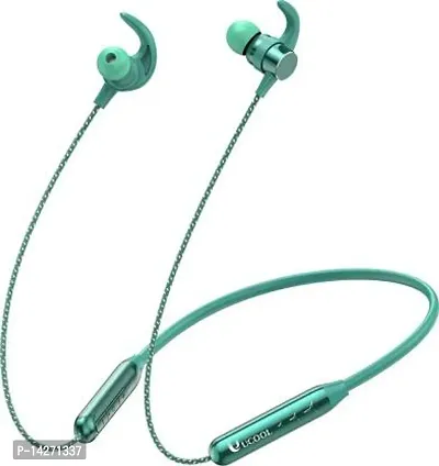 Stylish Green In-ear Wired USB Headphones With Microphone-thumb0