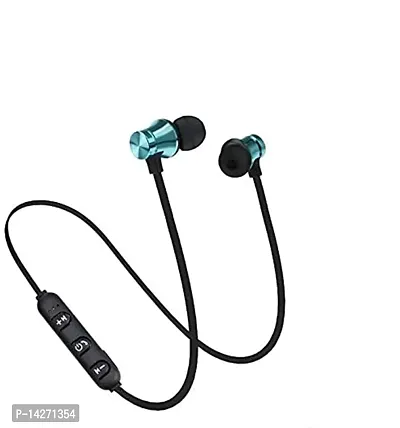 Stylish Black In-ear Bluetooth Wireless Headphones With Microphone