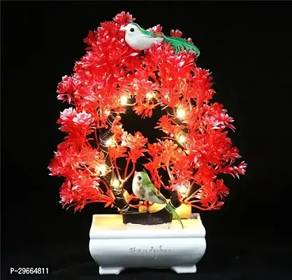 Artificial Bonsai Plant with LED Lights for Home