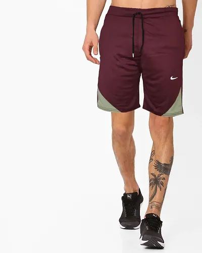 Fabulous Lycra Blend Regular Shorts For Men
