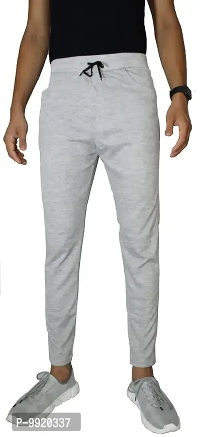 VANTAR Solid Men's Track Pants (32, Grey)