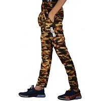 VANTAR Camouflage Men Multicolor Track Pants (28, Brown)-thumb2