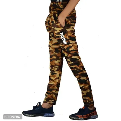 VANTAR Camouflage Men Multicolor Track Pants (28, Brown)-thumb3