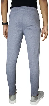 VANTAR Solid Men's Track Pants (28, Blue)-thumb1