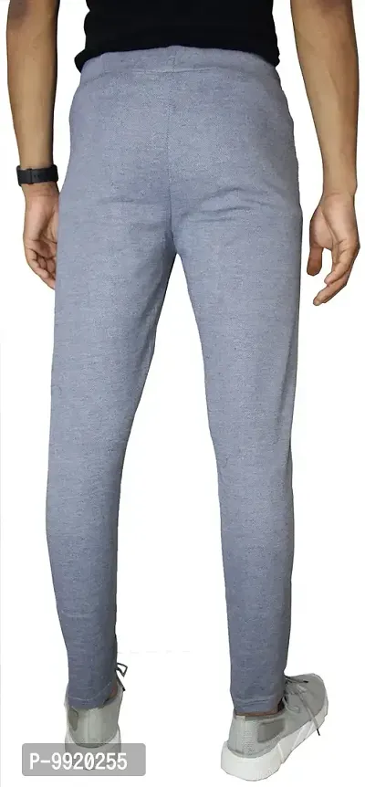 VANTAR Solid Men's Track Pants (28, Blue)-thumb2