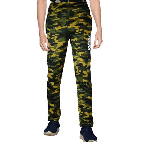 VANTAR Camouflage Men Multicolor Track Pants