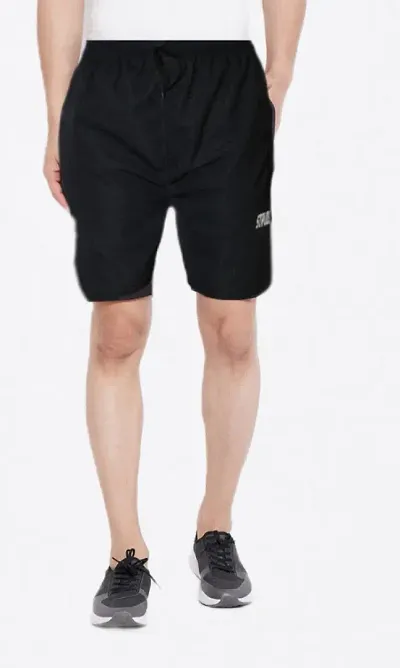 Trendy Solid Regular Shorts