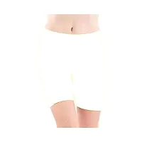 GlobyCraft Combo Pack of 3 Cotton Lycra Shorts/Cycling Shorts/Gym Shorts for Women  Girls-thumb3