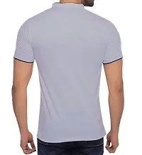 Stylish Cotton Blend T-Shirt For Men-thumb1