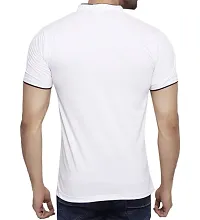 Stylish Cotton Blend T-Shirt For Men-thumb1