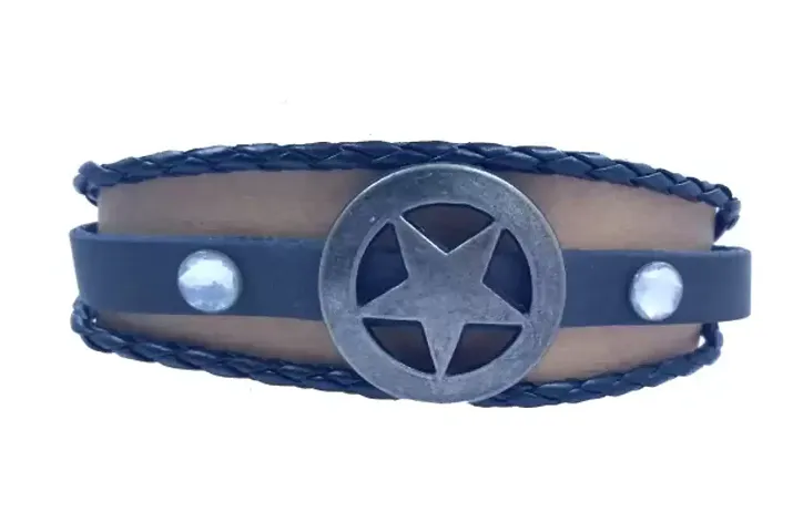 Trendy Mennbsp;Leather Bracelet