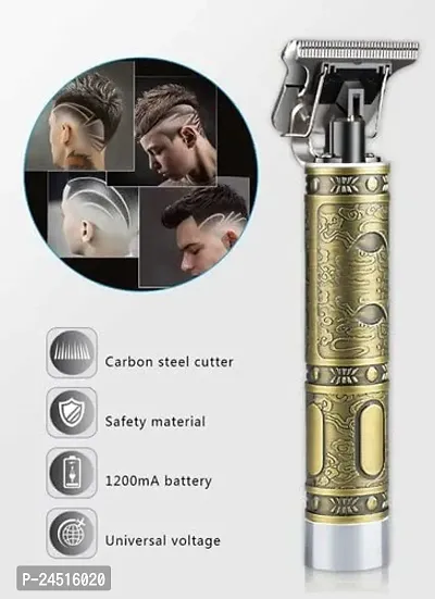 WS T99 || Budha Trimmer || Zero Gapped || T-Blade Close Cutting || Cordless Hair Clipper for men || 3 Guide Combs Brush || 1200mAh Li-ion Battery || Runing 120 mint-thumb3