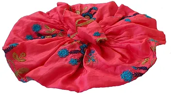 Hand Crafted Handwork Lase Work Laddu Gopal Dress for Lord Krishna Idol Statue Standing Kanhaji Poshak Kapde Sringar, Bhagwan Ji Dress, Bal Gopal Dress Ultra Mix Pink, Size No  6| 7| 8-thumb1