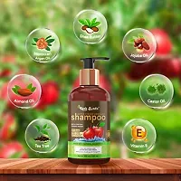 KESHBINDU Natural Apple Cider Vinegar Shampoo | Sulphate Free | No Parabens Shampoo - 300ml-thumb3