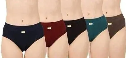 Women Blend Panty Combo of 5