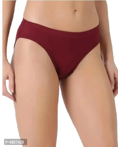 Women Cotton Blend Panty Combo of 5-thumb2