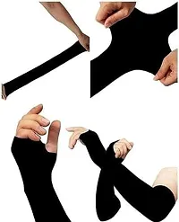 Lets Slim Cooling Arm Sleeves Hand Gloves For Men And Women Pack Of 4-thumb4