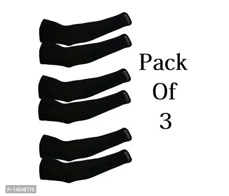 Lets Slim Cooling Arm Sleeves Hand Gloves For Men And Women Pack Of 4-thumb0