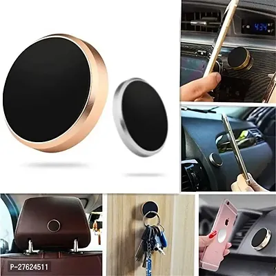 VOXAURA Car Mobile Holder for Magnetic  (High Quality Mobile Stand Mount For Car Dashboard Desk Wall Pack Of 2 Multicolor)-thumb3