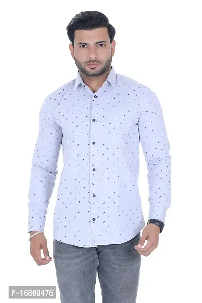 GREY COLOR CASUAL SHIRT  FOR MEN