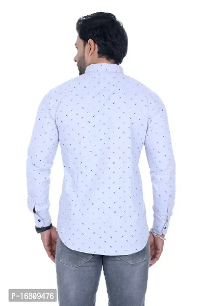 GREY COLOR CASUAL SHIRT  FOR MEN-thumb2