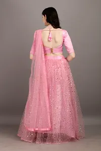 Stylish Net Lehenga Choli Set For Women-thumb2