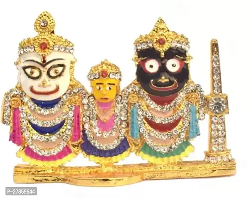 Real Craft Gold Plated Idol of Lord Jagannath for Living Room-thumb0