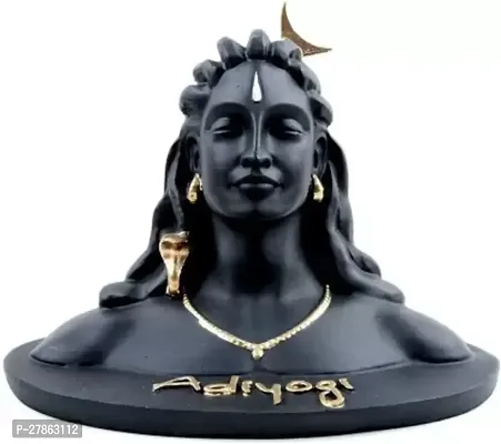 Real Craft Adiyogi Statue For Car Dashboard Decorative Showpiece 11 cmnbsp;nbsp;-thumb0