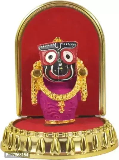 Real Craft Metallic Lord jagannath  Decorative Showpiece-thumb0