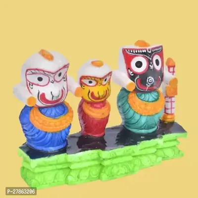 Real Craft Elegant Marble Jagannath Sculpture Decorative Showpiece