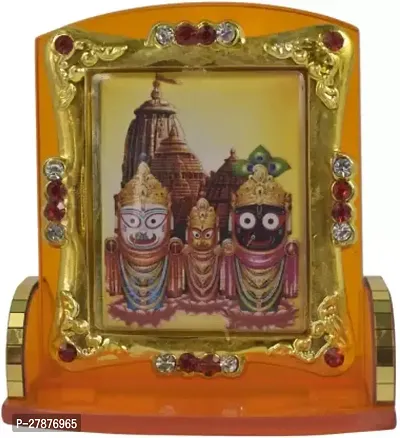 Real Craft Car Dashboard Idol Gold Plated Jagannath ji Decorative Showpiece