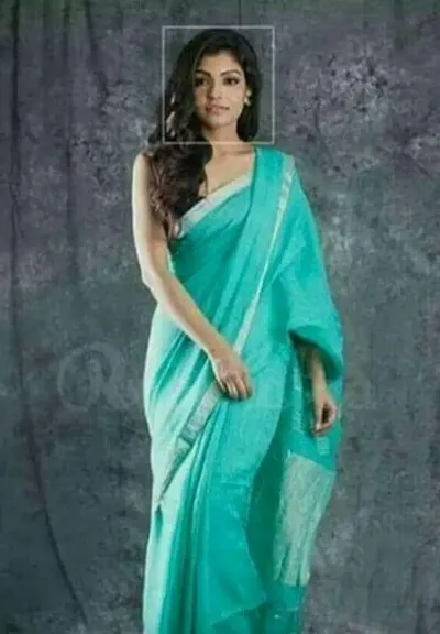 Premium Attractive Linen Designer Sarees