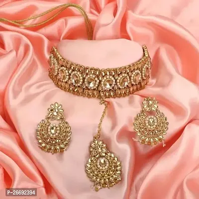 Stylish Necklace And Earrings Sets For Women-thumb0