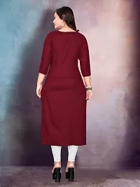 Classic Cotton Embroidered Kurtis for Women-thumb1