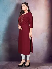 Classic Cotton Embroidered Kurtis for Women-thumb2