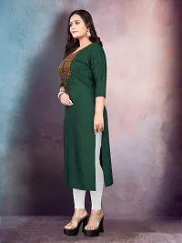 Classic Cotton Embroidered Kurtis for Women-thumb2