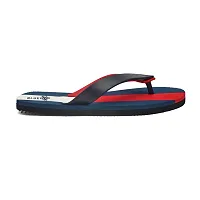 Bluepop dual colour slipper for men (red, numeric_6)-thumb3