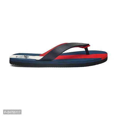 Bluepop dual colour slipper for men (red, numeric_6)-thumb4