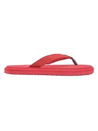Bluepop Red Daily Wear Soft Casual Slipper For Women-thumb4