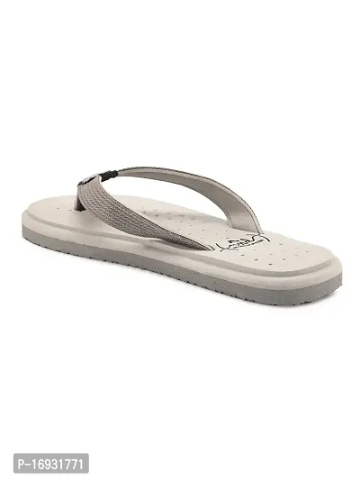 Bluepop Grey Daily Wear Soft Casual Slipper For Women-thumb2