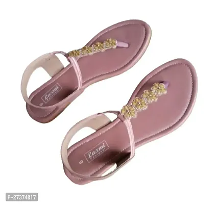 Classy Solid Fashion Flats for Women-thumb2