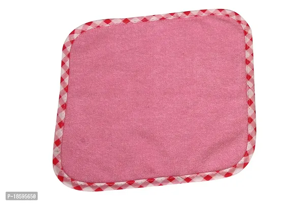 Mom's Darling (Pack of 6 Pieces) Newborn Baby Muslin Cotton Face Towels | Soft Napkins for Infants | Reusable Hankies for Kids | Washable Wash Cloths for Toddlers | Multicolor(L:-18cm  W:- 18 cm).-thumb4