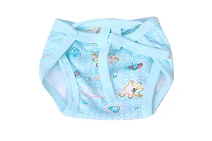 Mom's Darling Cotton Nappies for new born baby 0-6 months (Pack of 12) | Cotton baby langot | Soft, washable  reusable cloth diaper for new born baby| New born baby products/essentials | Multicolor-thumb1