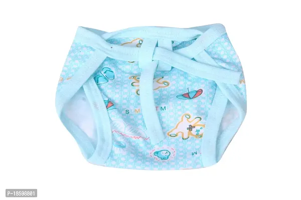 Mom's Darling Cotton Nappies for new born baby 0-6 months (Pack of 12) | Cotton baby langot | Soft, washable  reusable cloth diaper for new born baby| New born baby products/essentials | Multicolor-thumb2