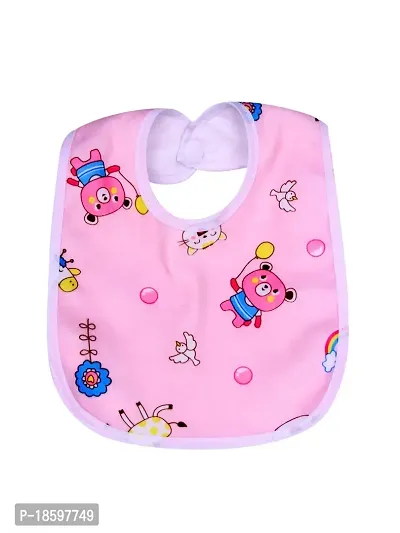 MOM'S DARLING Cotton Bibs for New born Baby 0 to 6 months(pack of 5 Pieces) | Baby Apron | Baby Feeding Bib | New Born Baby Products/Essential | Baby Shower Gift. Multicolor-thumb5