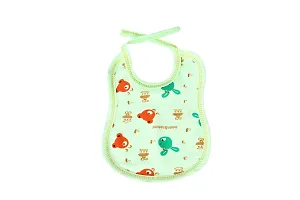 MOM'S DARLING Cotton Bibs for New born Baby 0 to 6 months(pack of 6 Pieces) | Baby Apron | Baby Feeding Bib | New Born Baby Products/Essential | Baby Shower Gift| Multicolor-thumb3